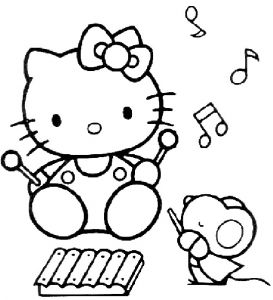 Coloriage Hello Kitty Noel Coloring Pages Hello Kitty Christmas Beautiful Mermaid