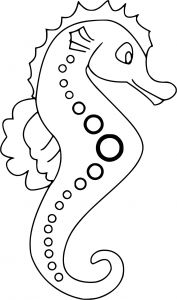 Coloriage Hippocampe A Imprimer Coloriage Hippocampe à Imprimer