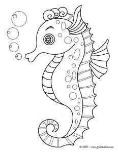 Coloriage Hippocampe A Imprimer Coloriages Coloriage D Un Hippocampe à Imprimer Fr