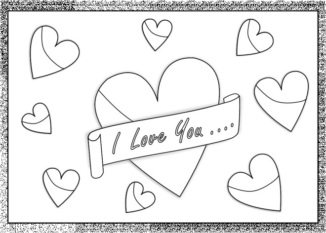 Coloriage I Love You Coloriage I Love You 16 Dessin Gratuit à Imprimer