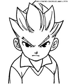 Coloriage Inazuma Eleven à Imprimer Colorier Pour Les Enfants Colorierpour On Pinterest