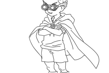Coloriage Inazuma Eleven Jude Coloriage Inazuma Eleven Caleb Stonewall
