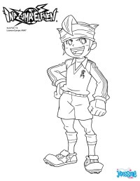 Coloriage Inazuma Eleven Shawn Frost Coloriage Inazuma Eleven ares