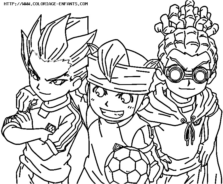 Coloriage Inazuma Eleven torch Coloriage204 Coloriage De Inazuma Eleven