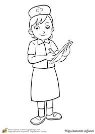 Coloriage Infirmiere Imprimer Gratuit 78 Meilleures Images Du Tableau Malade   Colorier