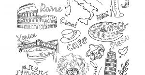Coloriage Italie A Imprimer Coloriage Italie