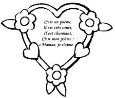 Coloriage Je T Aime Maman 10 Meilleures Images Du Tableau Fªte Des M¨res