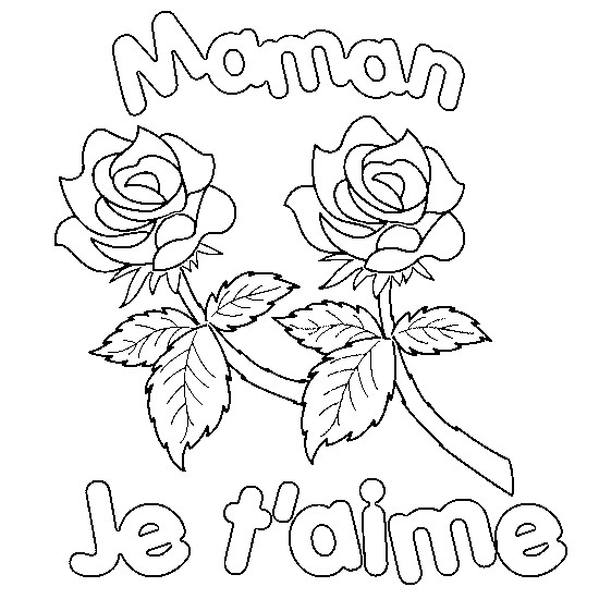 Coloriage Je T Aime Maman Evo Magz V4 7