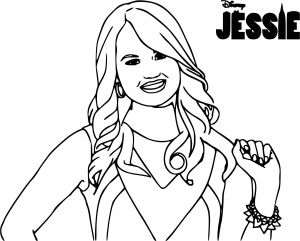 Coloriage Jessie Disney Channel A Imprimer Coloriage Descendants Disney A Imprimer