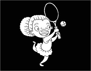 Coloriage Joueur De Tennis Coloriage De Joueur De Tennis Pour Colorier Coloritou