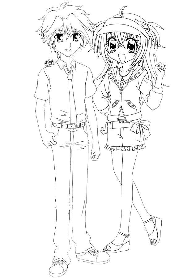 Coloriage Kilari En Ligne Coloriage Kilari Et Hiroto En Ligne Dessin Gratuit à Imprimer