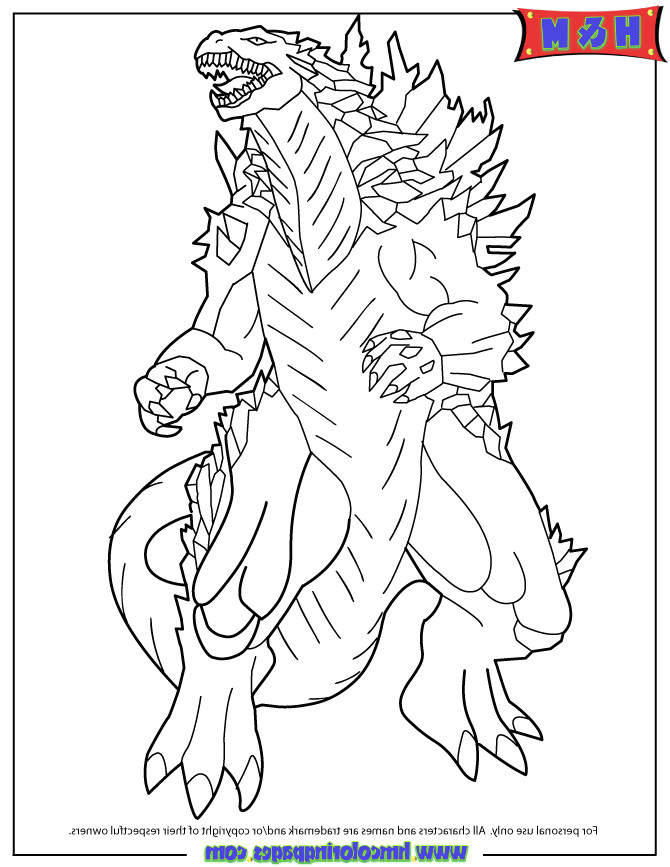 Coloriage King Kong A Imprimer 15 Pi¨ce Préférée Coloriage Godzilla Image
