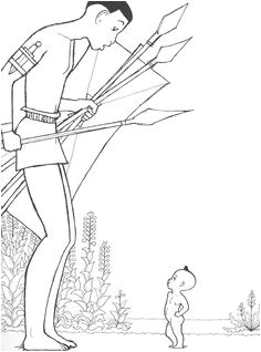 Coloriage Kirikou A Imprimer 77 Meilleures Images Du Tableau Marcel