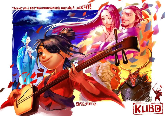 Coloriage Kubo Et L Armure Magique Kubo Et L Armure Magique Plein De Dessins Fanart