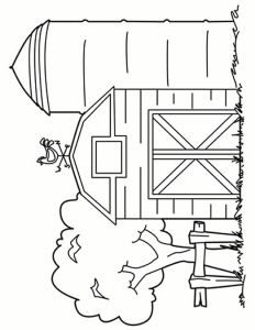 Coloriage La Ferme A Imprimer Gratuit Coloriage Ferme Color