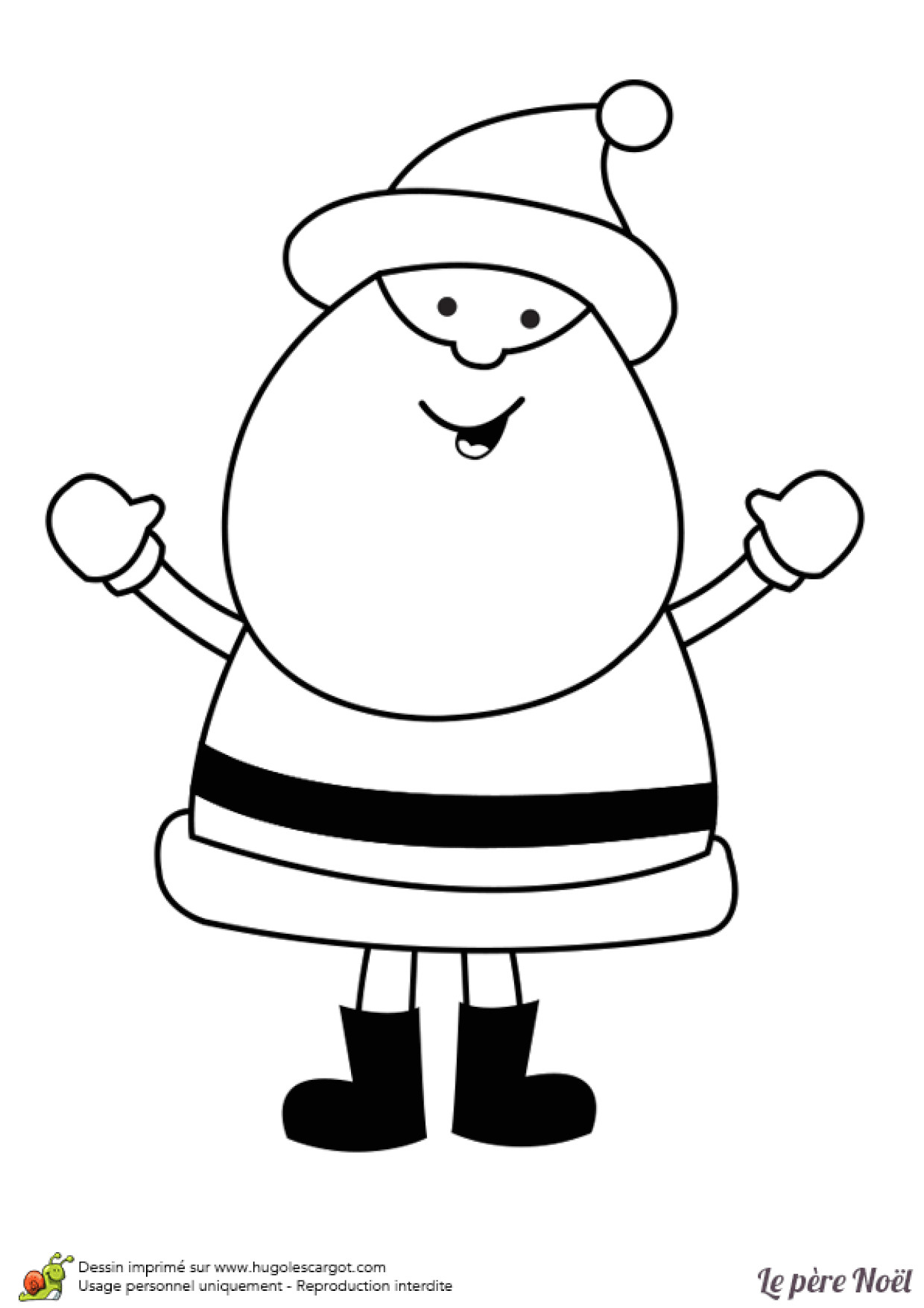 Coloriage La Maison Du Pere Noel Dessin De No L Facile   Reproduire