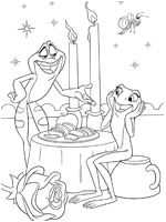 Coloriage La Princesse Grenouille Les 214 Meilleures Images De Anniversaire Princesse Fee