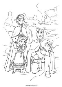 Coloriage La Reine Des Neige 2 72 Disegni Da Colorare Di Frozen Il Regno Di Ghiaccio