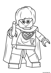 Coloriage Lego Harry Potter A Imprimer Coloriage Lego Harry Potter with Wand Harry Potter