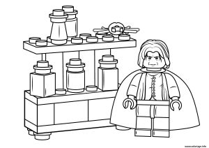 Coloriage Lego Harry Potter A Imprimer Coloriage Lego Severus Snape Harry Potter Jecolorie