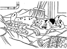 Coloriage Les 101 Dalmatiens Les 50 Meilleures Images De L Amour Ne Dispara T Jamais