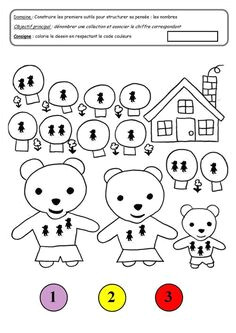 Coloriage Les 3 Ours 128 Meilleures Images Du Tableau Boucle D or