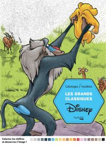 Coloriage Les Grands Classiques Disney tome 3 Les Grands Classiques Disney Amazon Disney