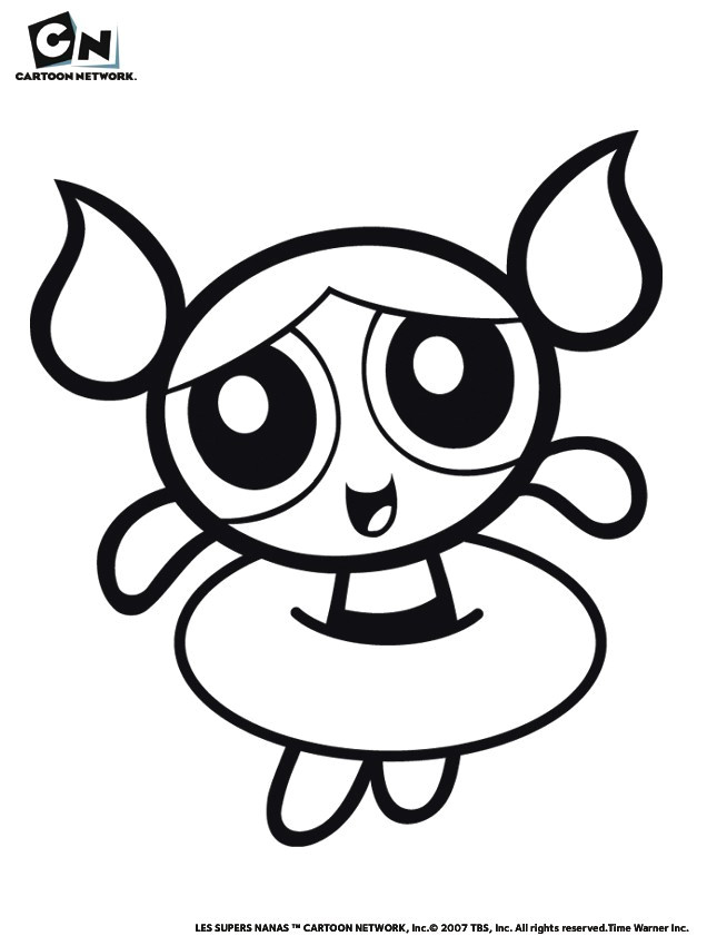 Coloriage Les Supers Nanas Coloriage A Imprimer Gratuit Super Nana Jobstips
