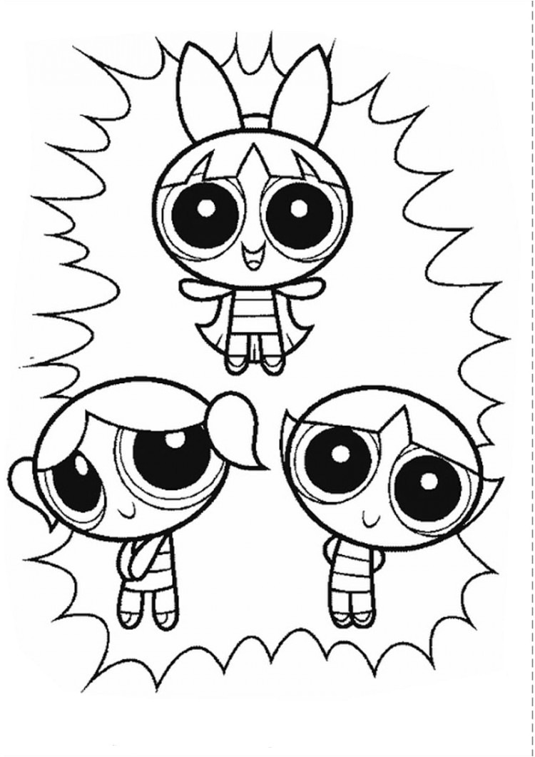 Coloriage Les Supers Nanas Dessins Gratuits à Colorier Coloriage Super Nana à Imprimer