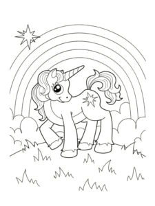 Coloriage Licorne Et Princesse Modele Dessin Princesse Facile