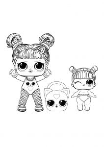Coloriage Lol Surprise Omg Coloriages Hairgoals Lol Surprise Et Garçons Lol