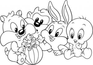 Coloriage Looney Tunes A Imprimer Baby Looney Tunes 55 Dessins Animés – Coloriages à Imprimer