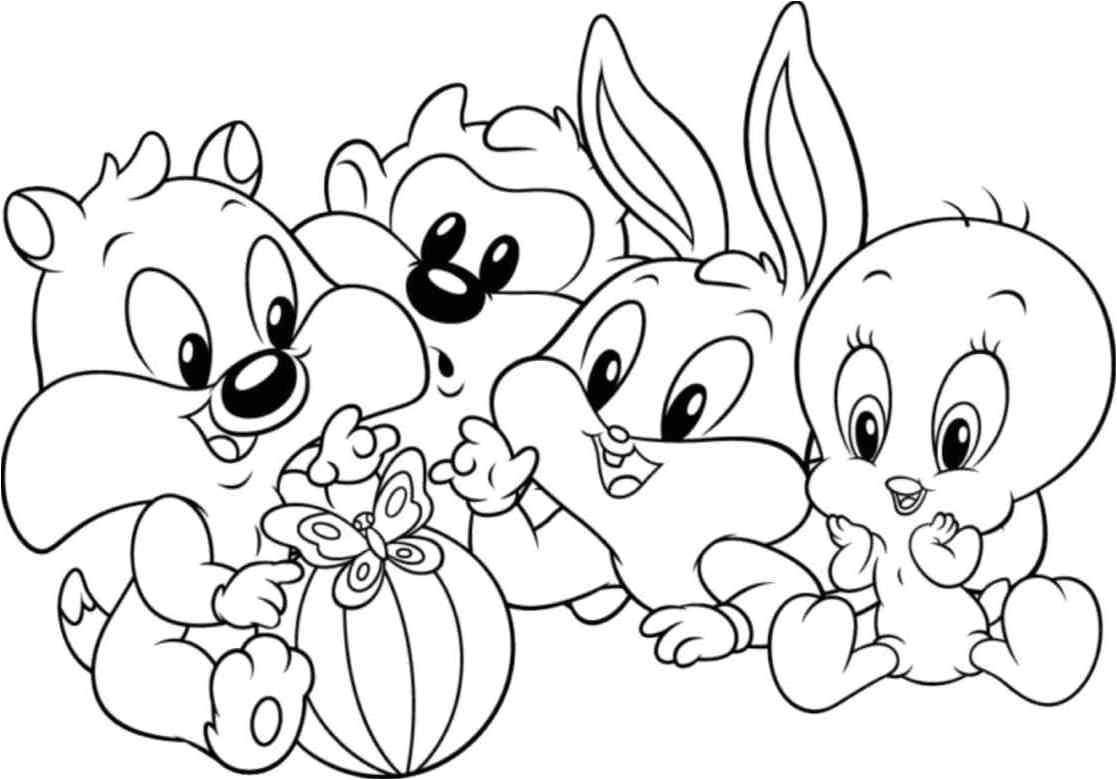 Coloriage Looney Tunes A Imprimer Baby Looney Tunes 55 Dessins Animés – Coloriages à Imprimer