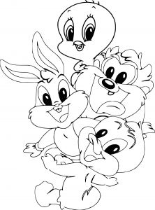 Coloriage Looney Tunes A Imprimer Coloriage Baby Looney Tunes à Imprimer Et Colorier