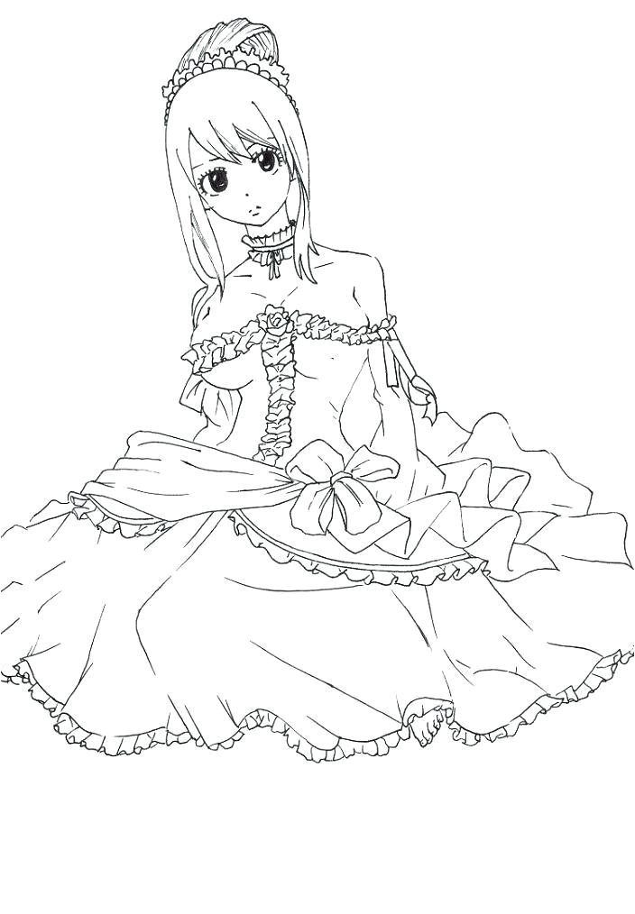 Coloriage Lucy Fairy Tail Simple Coloriage Fairy Tail Lucy at Supercoloriage