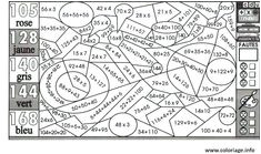 Coloriage Magique Calcul Ce1 Marieke Durupt Mariekedurupt Sur Pinterest