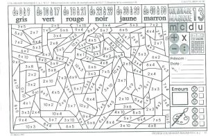 Coloriage Magique Calcul Mental Ce1 Coloriage Magique Ce1 Calcul Mental Coloriage Magique