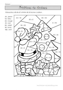 Coloriage Magique Ce1 Noel Élégant Coloriage Magique Noel Ce1 Ce2
