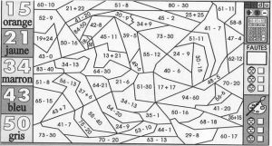 Coloriage Magique Ce2 Addition Coloriage204 Coloriage Magique soustraction Ce2