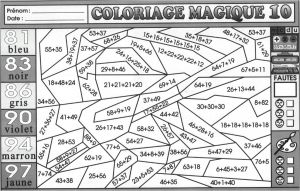 Coloriage Magique Ce2 Conjugaison Coloriage Magique Ce2 Conjugaison