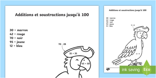Coloriage Magique Ce2 Maths Coloriage Magique Les Pirates soustraction