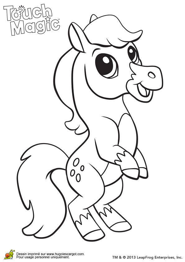 Coloriage Magique Cheval Gratuit épinglé Sur Coloring Pages