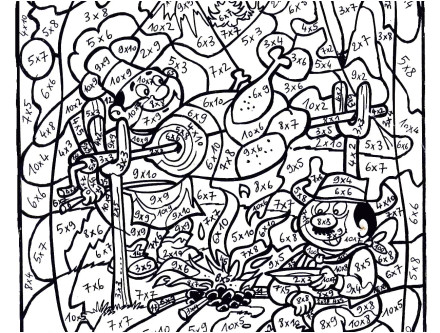 Coloriage Magique Cm2 Grands Nombres Greenhero