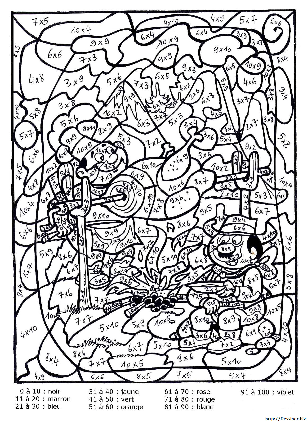 Coloriage Magique Cm2 Pdf Dessin Magique Avec Multiplication Cm2 Coloriage Magique Cm2 Pdf Dessin Magique Avec Multiplication Cm2