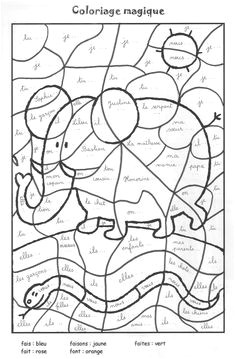Coloriage Magique Conjugaison Ce2 15 Meilleures Images Du Tableau Coloriage éducatif