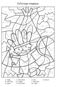Coloriage Magique De Ce1 Coloriage204 Coloriage Magique soustraction Ce1