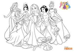 Coloriage Magique De Princesse Disney Coloriage Princesse Disney à Imprimer En Ligne