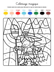 Coloriage Magique Halloween Maternelle Coloriage Magique De Carnaval Et Halloween