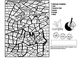 Coloriage Magique Halloween Maternelle Maternelle Coloriage Magique Chien D Halloween