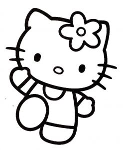 Coloriage Magique Hello Kitty à Imprimer Coloriage Hello Kitty 23